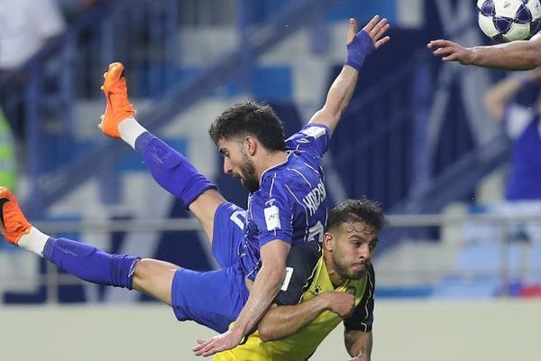 استقلال ۰–۱ الحسین اردن؛ شکست در تبعید امارات