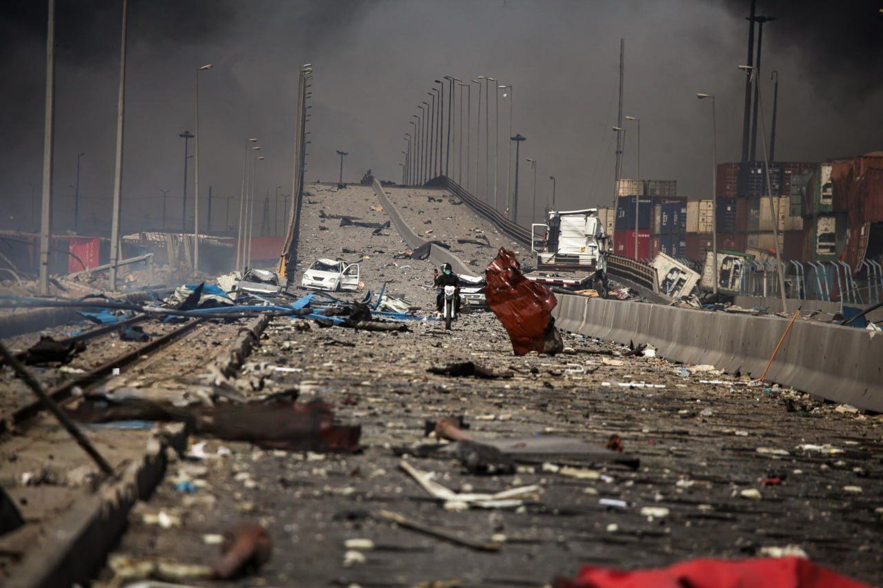 Iran denies presence of military cargo at blast-hit port