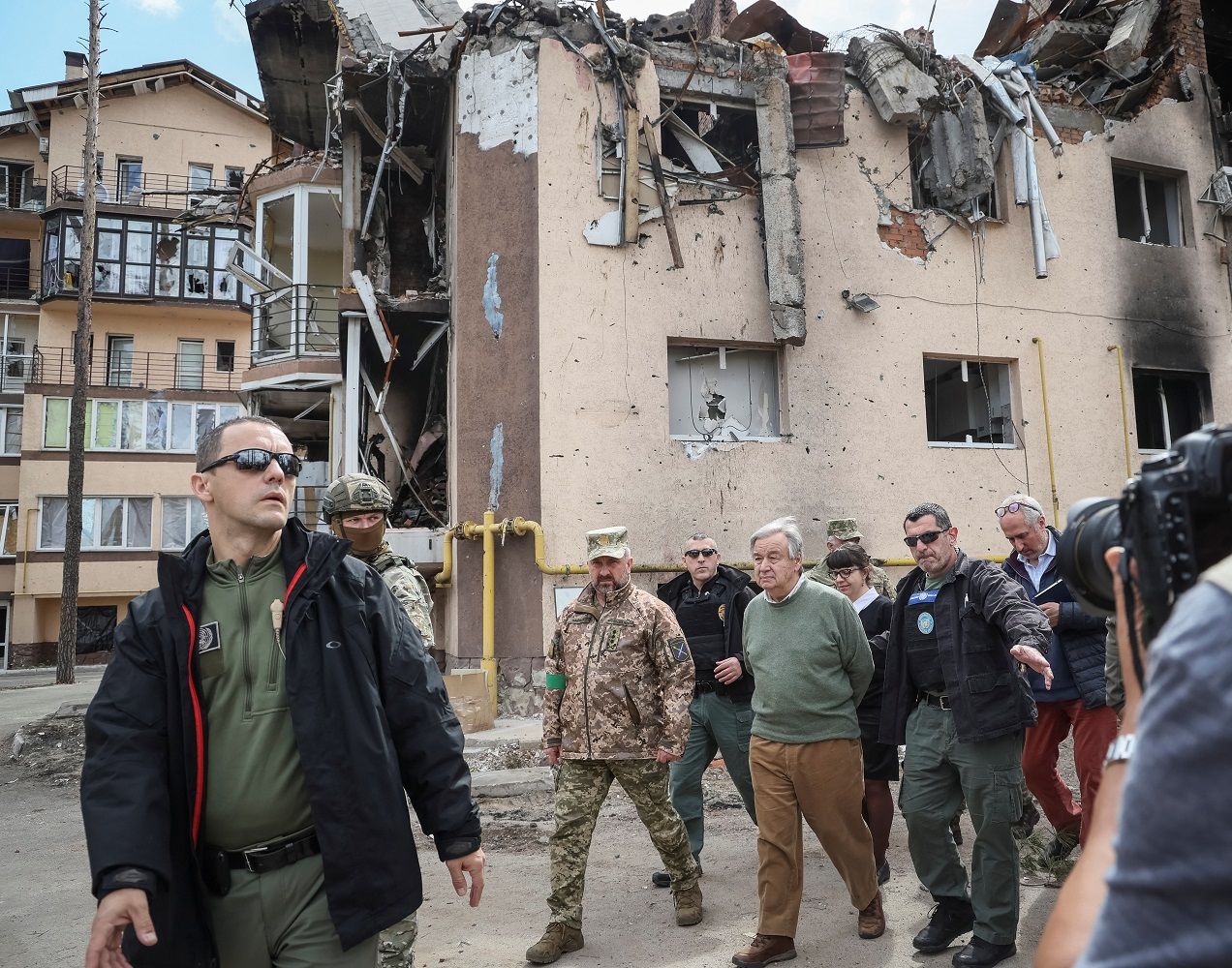 گوترش در اوکراین: جنگ در قرن بیست و یکم پوچ است