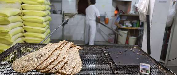 A bakery in Iran
