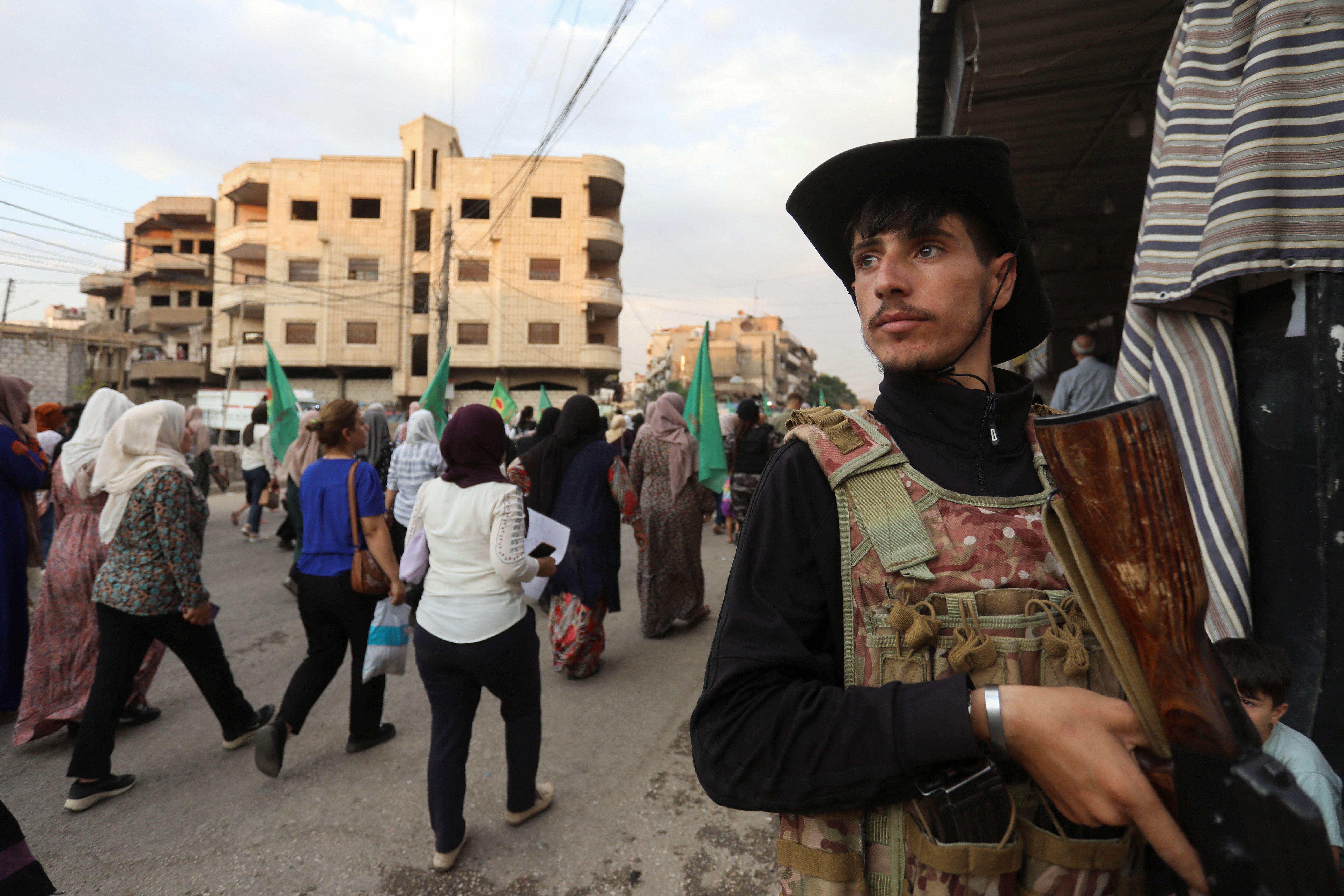 درگیری نیروهای دموکراتیک سوریه به رهبری کُردها با نیروهای دولتی در استان حلب