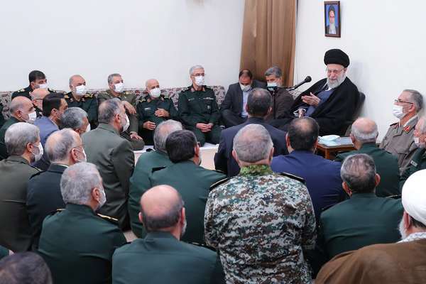 Khamenei Calls On Top Brass To Be Vigilant Against Enemies