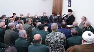 Khamenei Calls On Top Brass To Be Vigilant Against Enemies