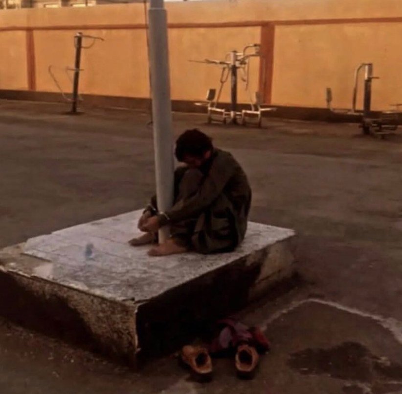 این عکس از خدانور به نمادی جهانی برای اعتراض تبدیل شد