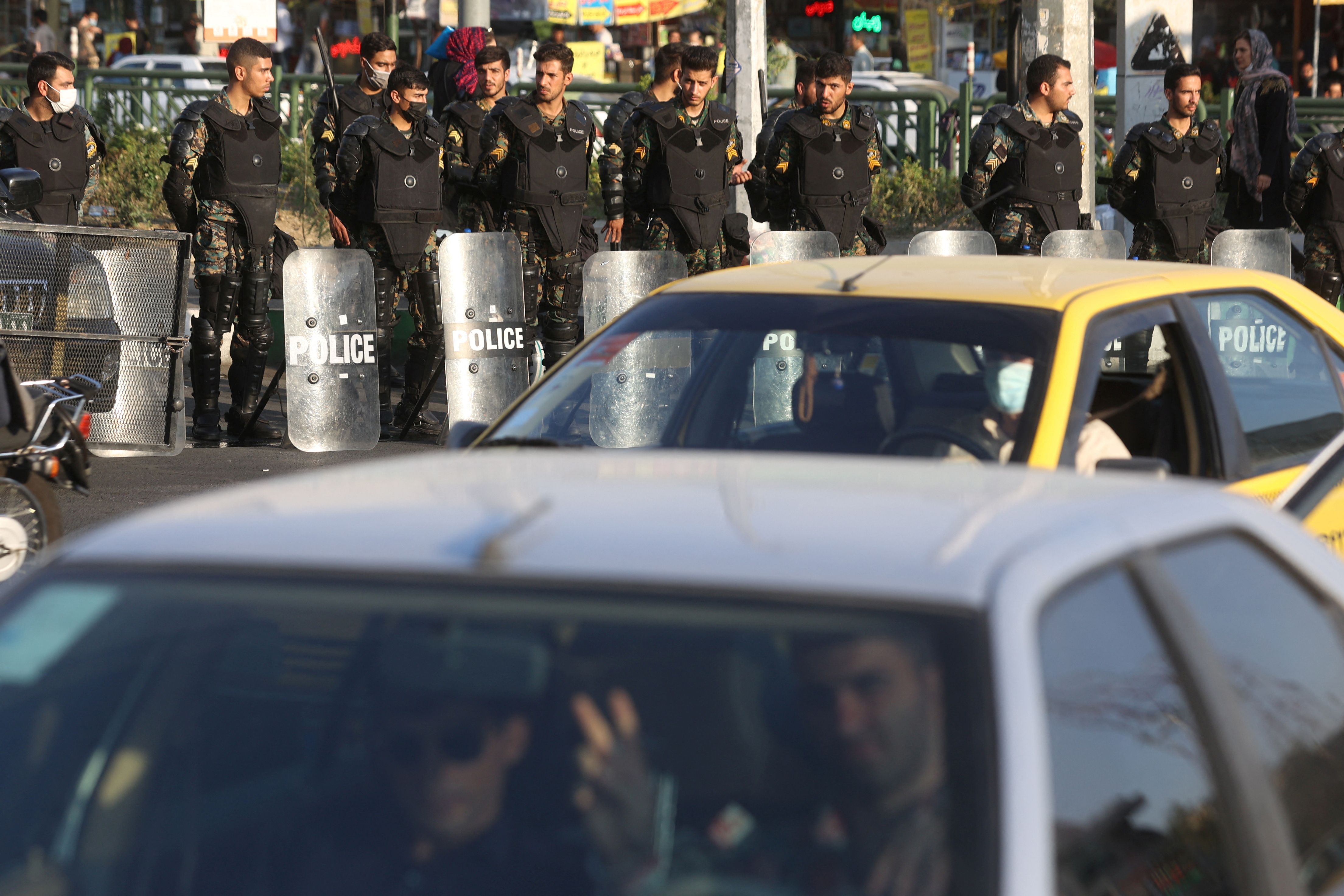 Regime Fortifying Streets Amid Measures For Protests Anniversary  