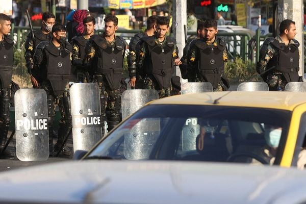 Regime Fortifying Streets Amid Measures For Protests Anniversary
