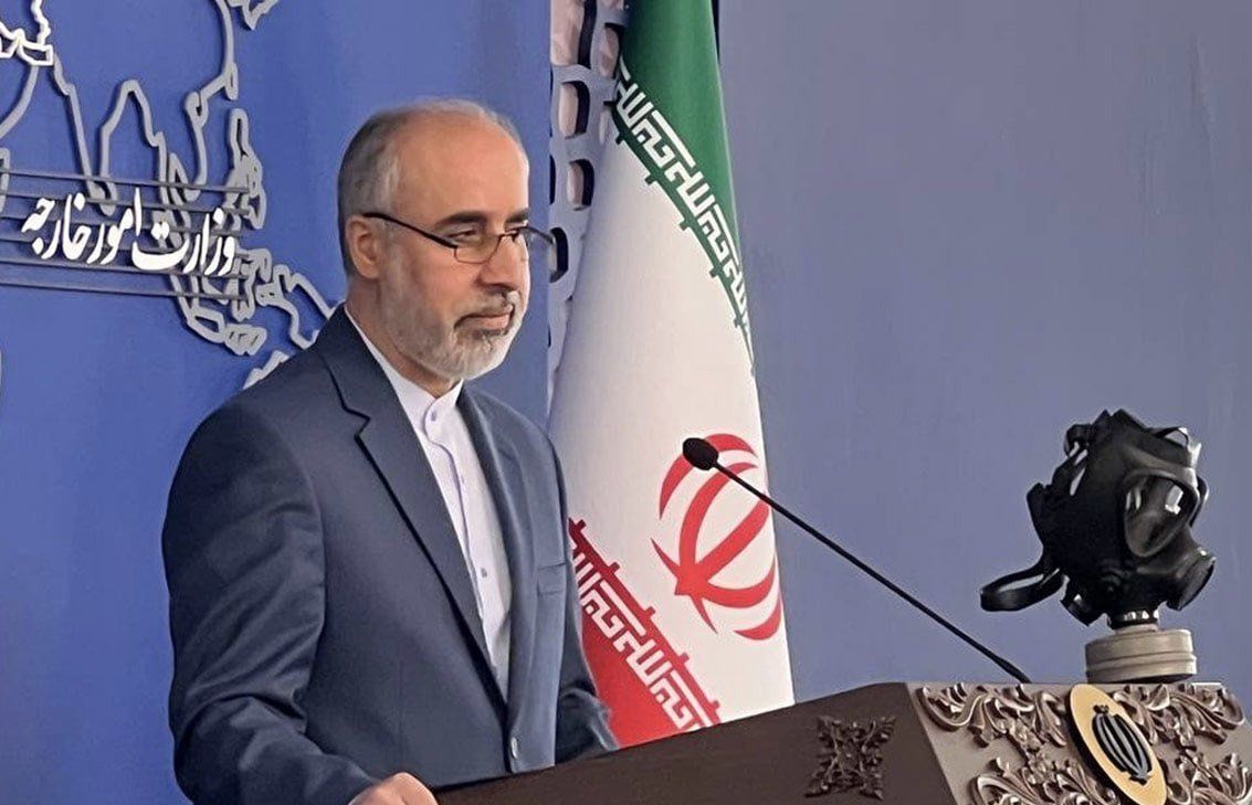 Foreign Ministry spokesman Nasser Kanaani (file photo)