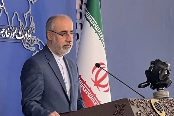 Foreign Ministry spokesman Nasser Kanaani