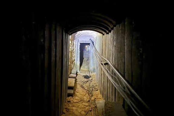 خبرنگاران خارجی با ورود به رفح، از یک تونل حماس بازدید کردند