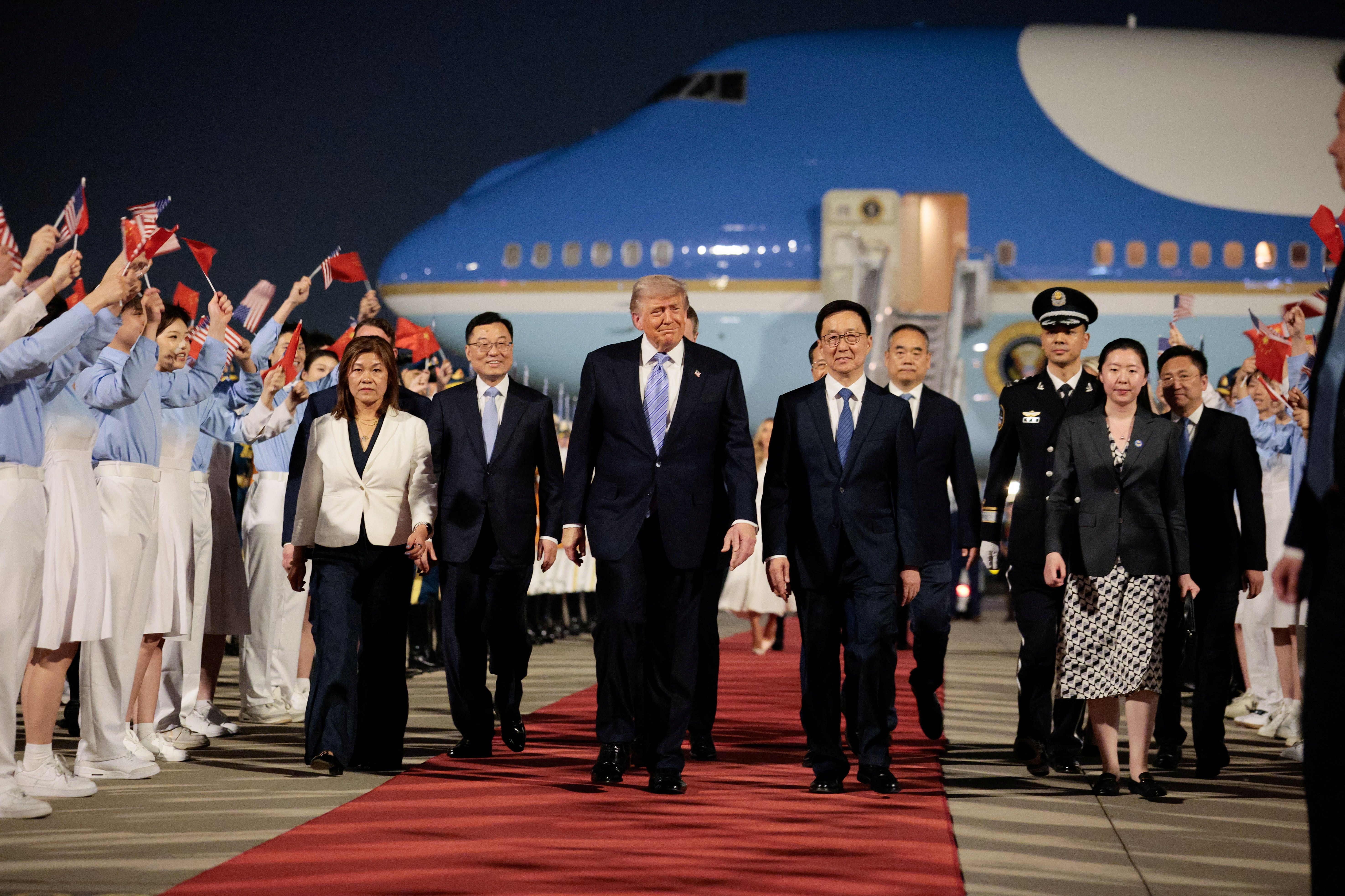 Tehran and Beijing close ranks as Trump heads to China
