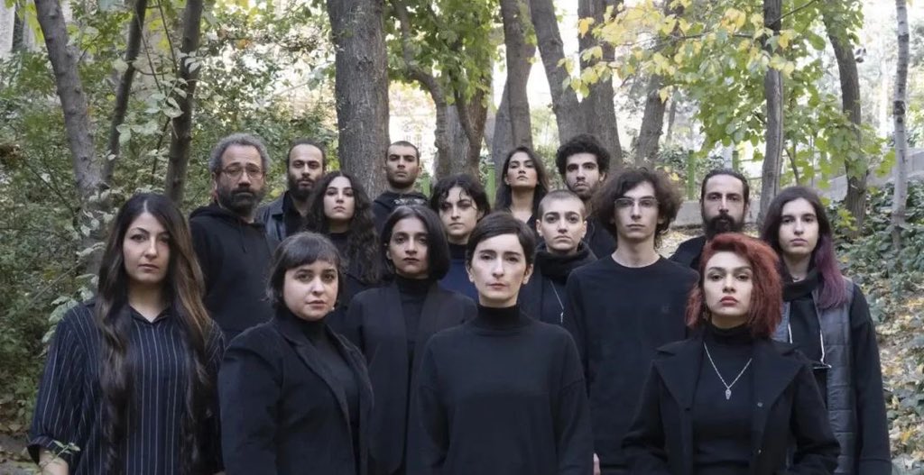 بازداشت ۴۰ هنرمند در جریان خیزش انقلابی؛ اعتراضات فردی و گروهی هنرمندان همچنان ادامه دارد