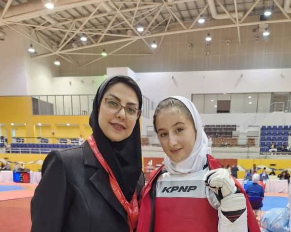 با پیروزی برابر رقیب تایلندی؛ آیلار جامی، برنده مدال طلای مسابقات آزاد پاراتکواندو بحرین