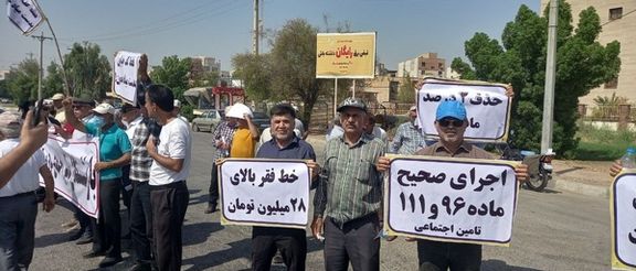 فعال صنفی بازنشستگان کارگری: با خط فقر ۳۰ میلیونی، بازنشسته تا نصف ماه هم دوام نمیآورد