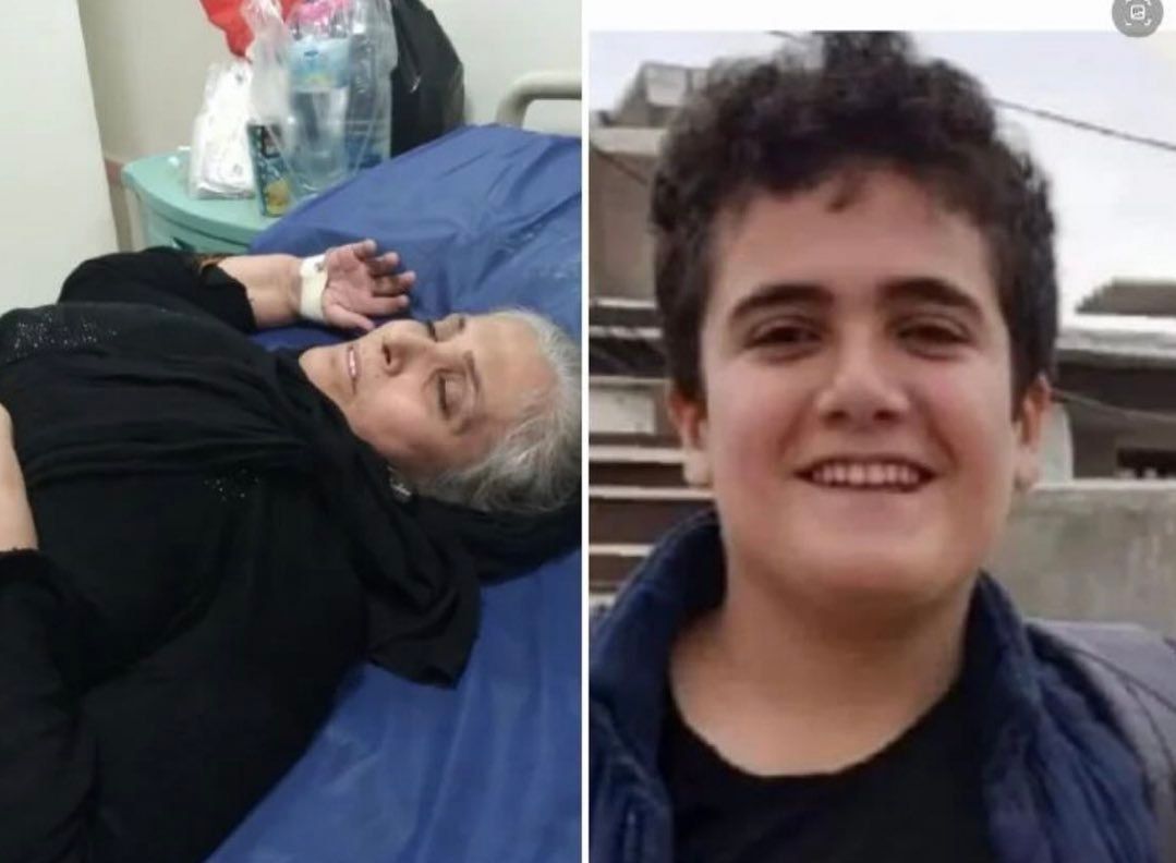 خاکسپاری پیکر مادر معترض ۱۴ ساله کشته‌شده در ایذه که در پی فشار روانی جان باخت