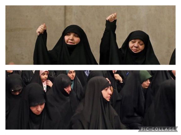 دختران حسن نصرالله و دبیرکل پیشین حزبالله لبنان در دیدار با خامنهای