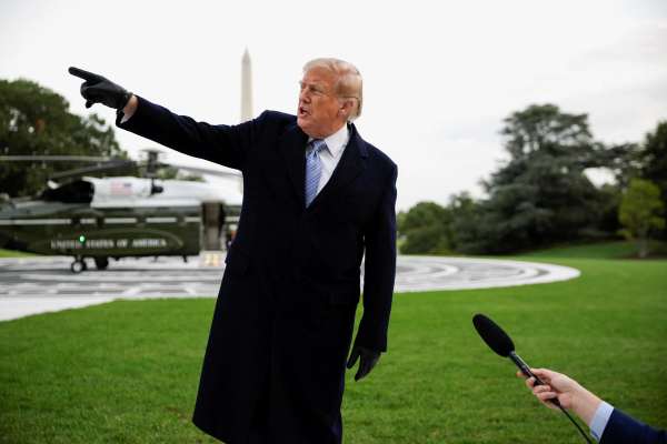 Trump may be buying time on Iran until after the midterms
