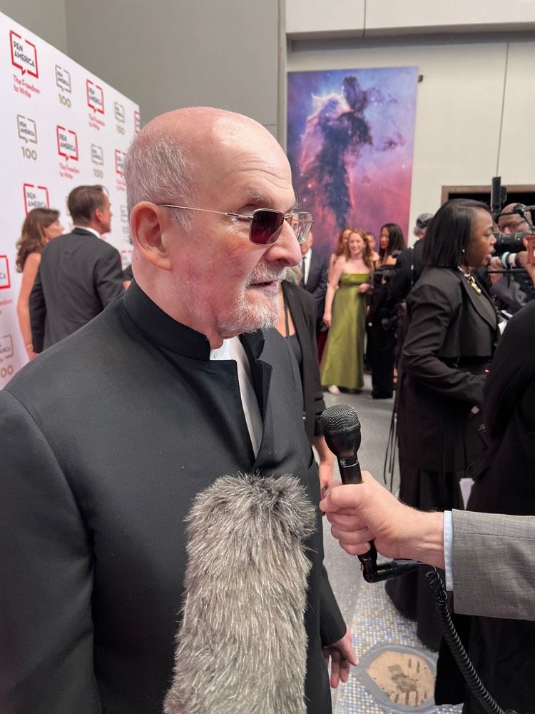 Salman Rushdie Backs Iran's Women In Their Struggle