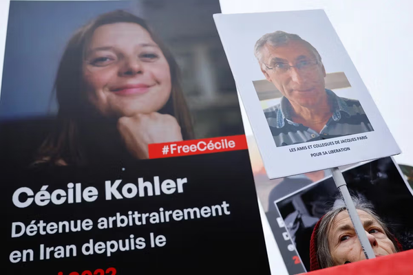 Iran charges two French detainees with spying for Israel - AFP