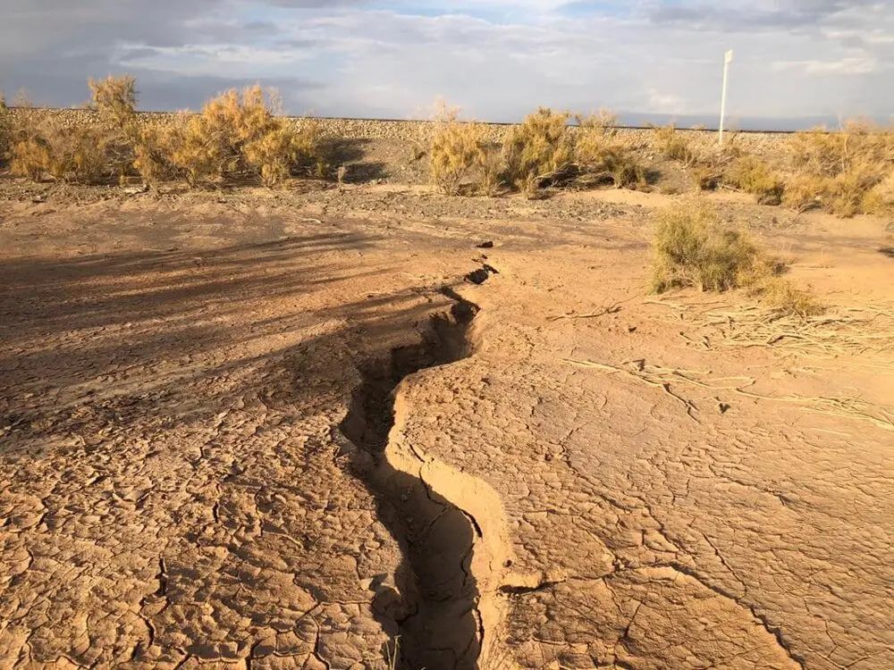 فرونشست زمین در آذربایجان غربی به ۱۷ سانتی‌متر رسید
