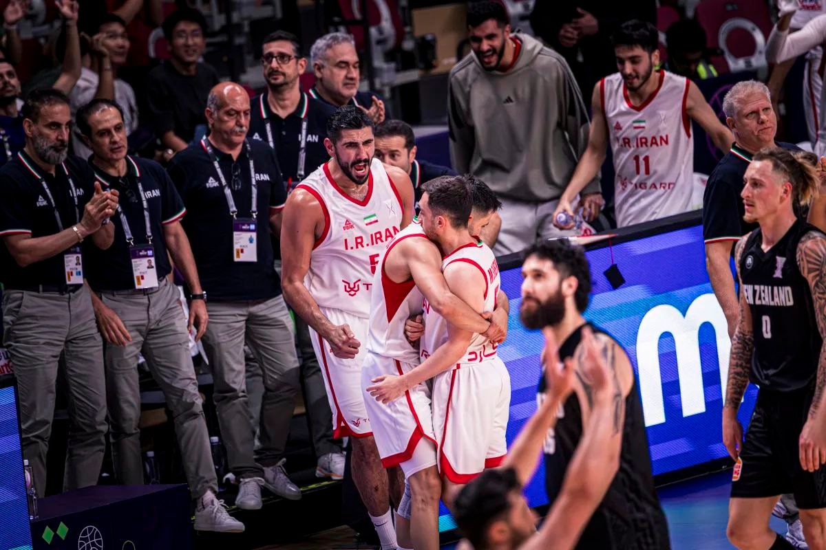 ایران ۷۹ - ۷۳ نیوزیلند؛ مدال برنز برای بسکتبال ایران در کاپ آسیا