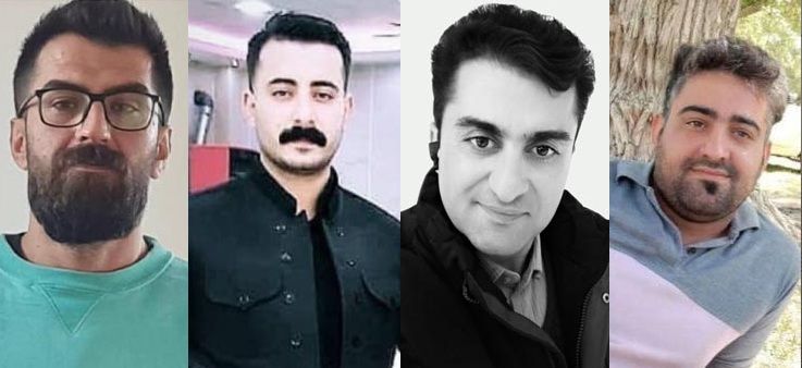 پژمان سلطانی، رزگار بیگ‌زاده بابامیری، علی قاسمی و کاوه صالحی