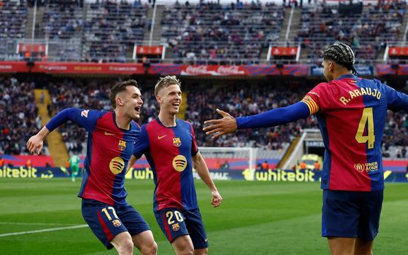 بارسلونا ۴-۰ رئال سوسیداد؛ تاختوتاز بارسلونا در لالیگا ادامه دارد