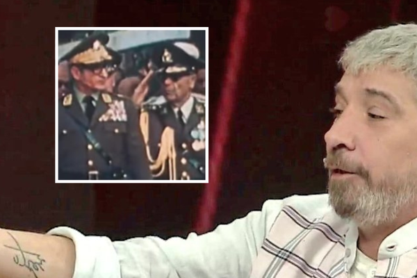 همزمان با خواست معترضان برای بازگشت حکومت پهلوی؛ ادای احترام مجتبی محرمی به محمدرضا پهلوی