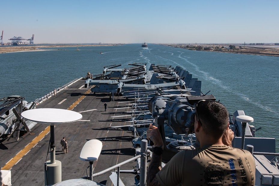 US Marines Move Closer To Eastern Mediterranean