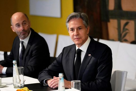 Secretary of State Antony Blinken and former Iran envoy Rob Malley in Munich, Germany in February 2023