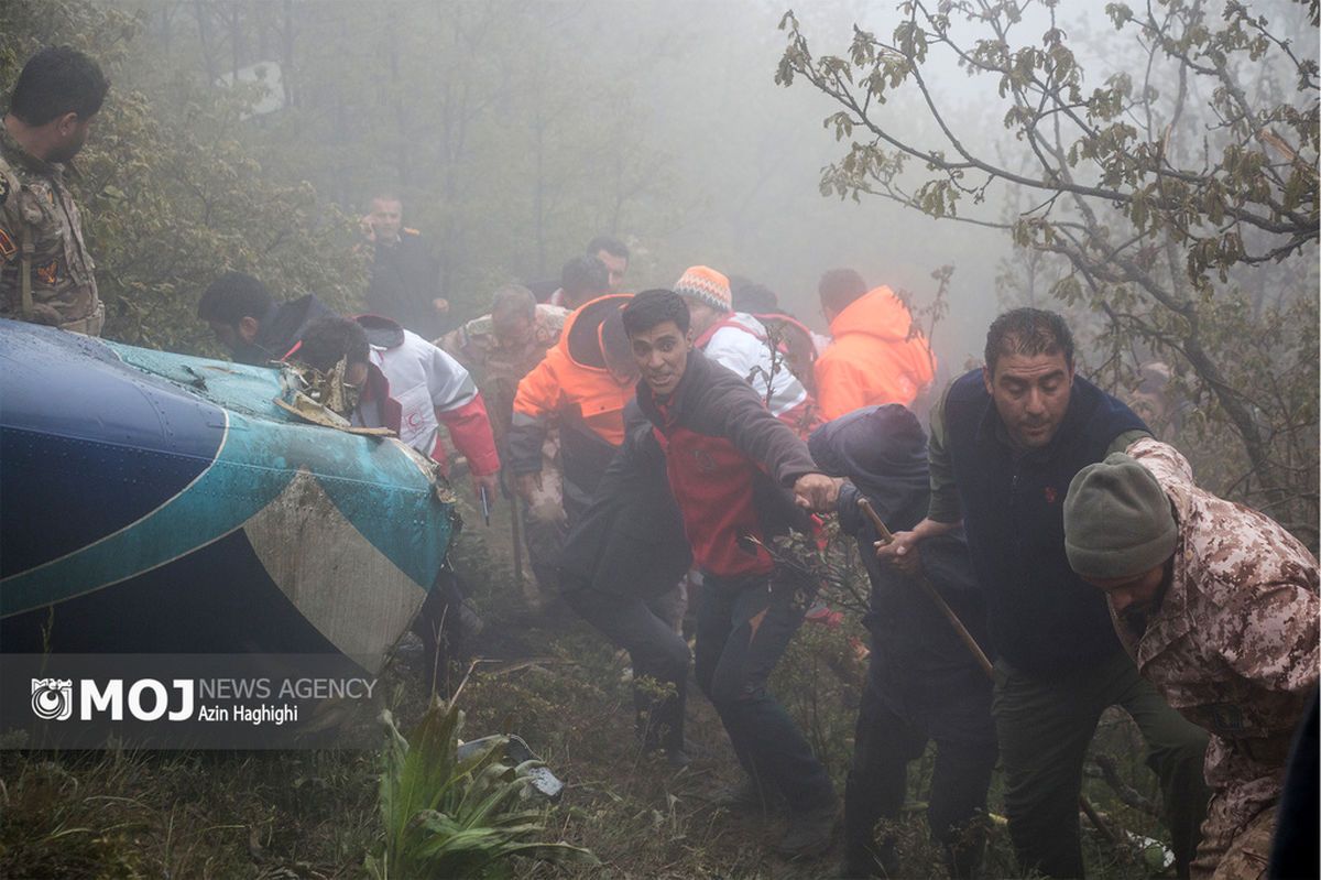 استبعدت وجود تخريب..القوات المسلحة الإيرانية: الأحوال الجوية السيئة وراء تحطم مروحية رئيسي