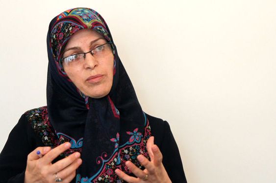 Reformist party leader Azar Mansouri. Undated