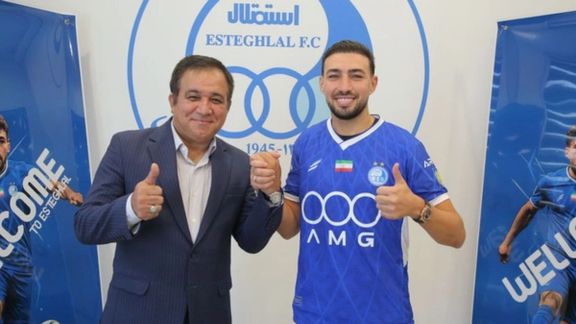 منیر الحدادی با استقلال قرارداد بست و به تمرین رفت