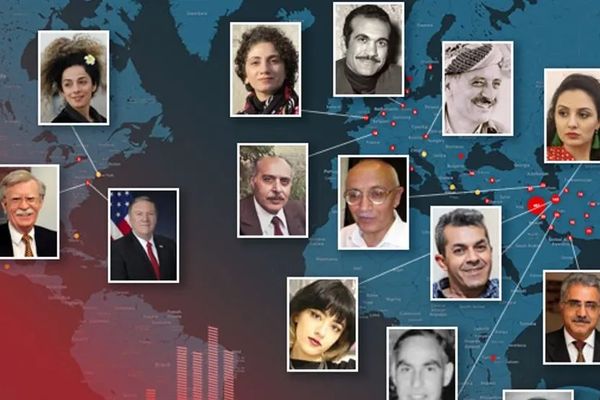 Rights group maps 45 years of Iran’s global crackdown on dissent