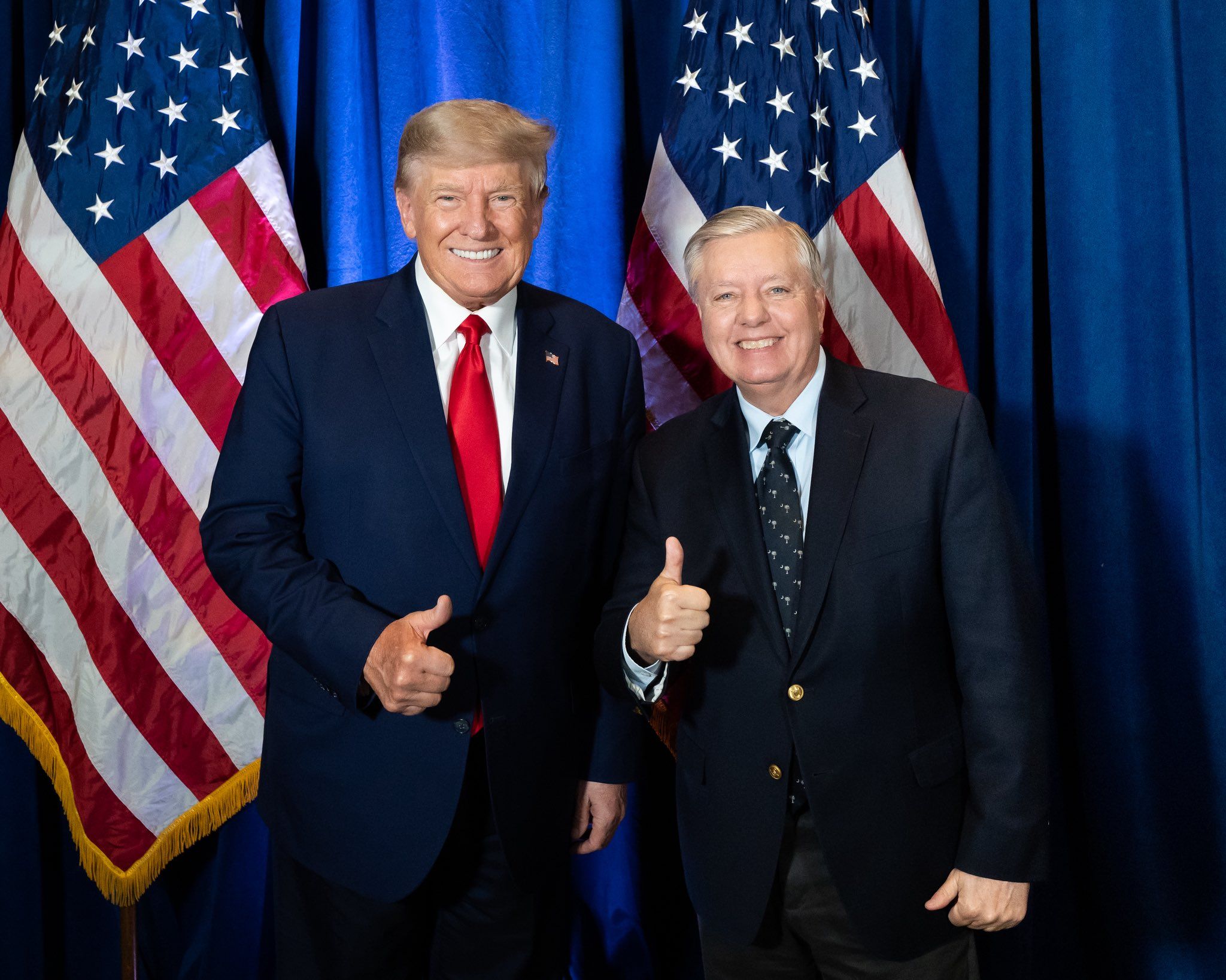 Trump signs Lindsey Graham Russia-Iran sanctions bill into law