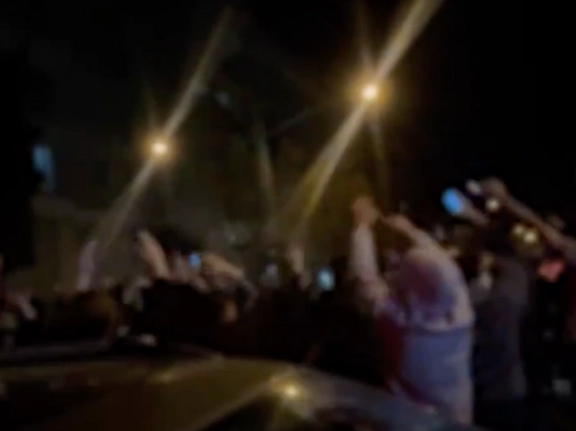 در سالروز تولد حمیدرضا روحی، خیابانهای منتهی به خانه او در تهران عرصه تظاهرات بود