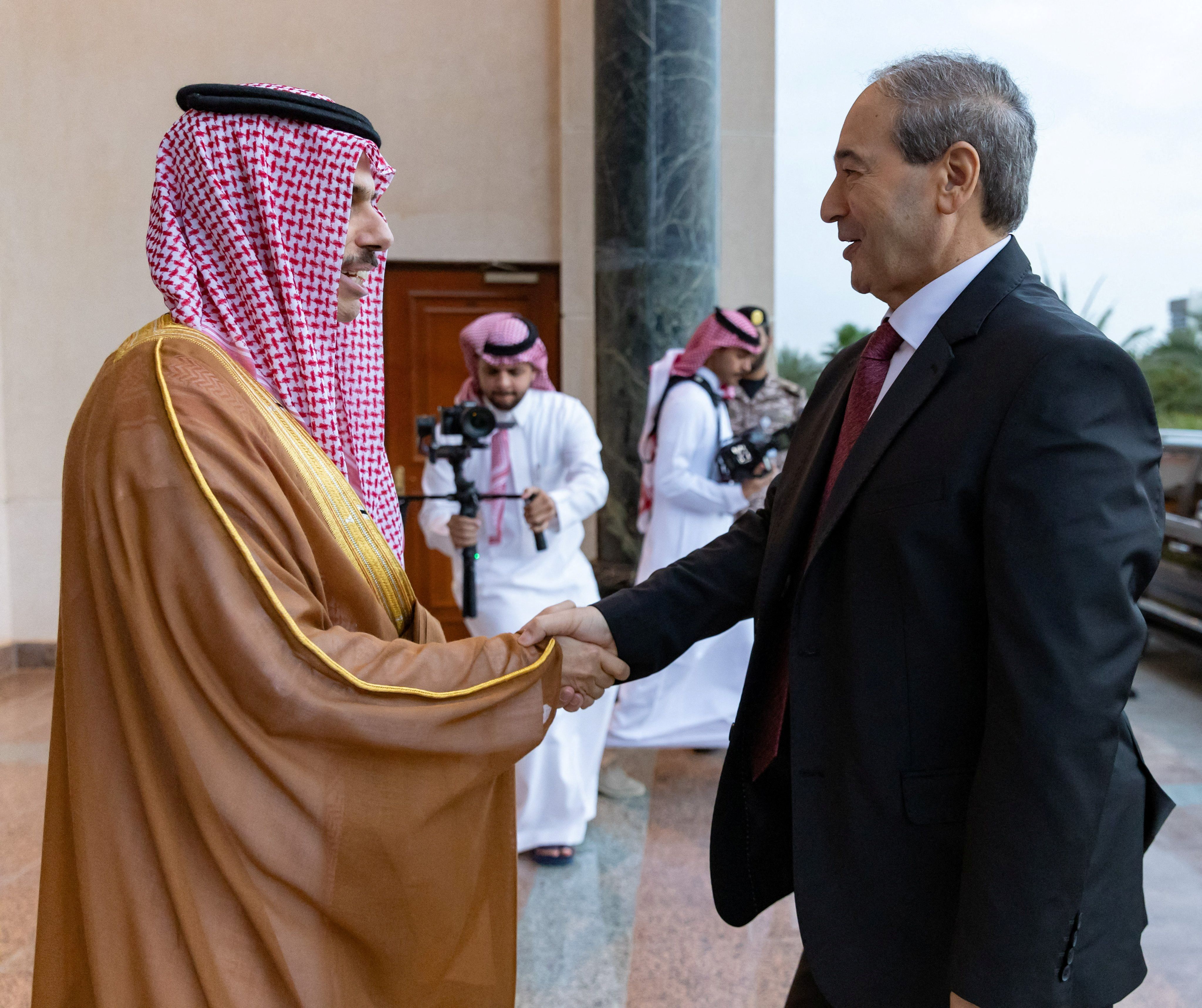 Syria's Top Diplomat Visits Saudi Arabia Amid Thaw In Relations
