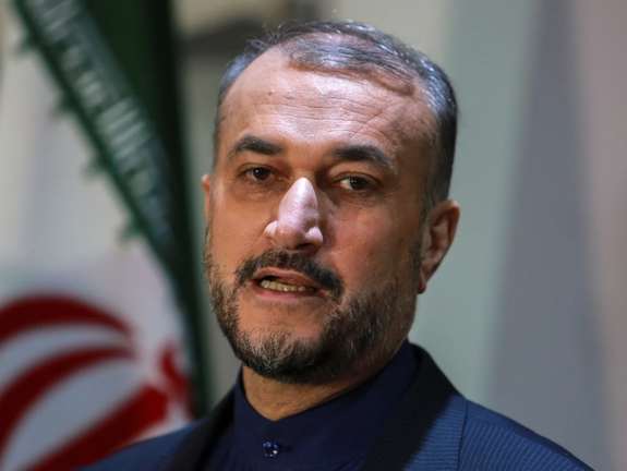 Iranian foreign minister Hossein Amir-Abdollahian