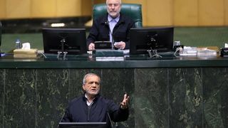 Calculated break? Iran parliament speaker steps up attack on president