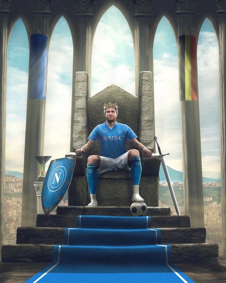 کوین دیبروینه به ناپولی پیوست