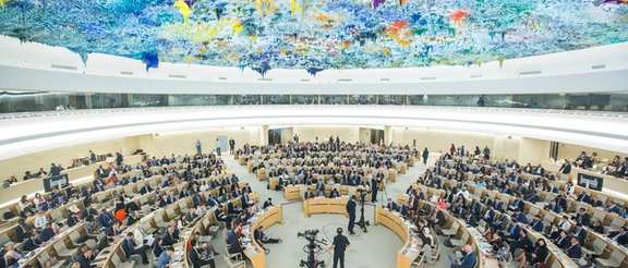 UN Human Rights Council in session