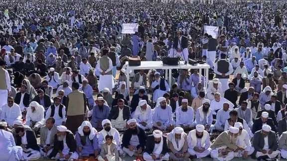 Eid al-Fitr prayers in Zahedan on April 21, 2023