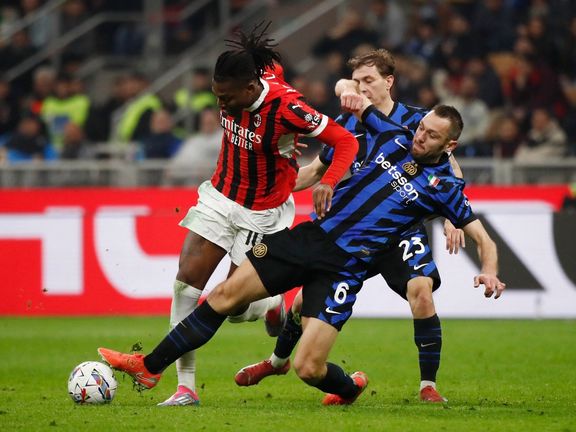 میلان ۱-۱ اینتر؛ تساوی در راند اول نیمهنهایی، دربی رفت دلامادونینا برنده نداشت