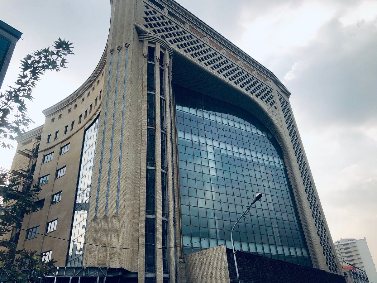 Central building of Majlis (parliament) Research Center (November 2019)