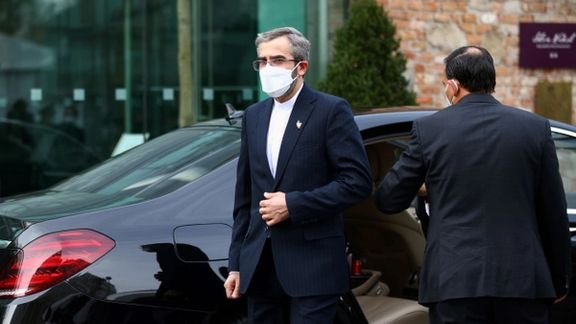 Iran's chief nuclear negotiator Ali Bagheri Kani arrives for the nuclear meeting in Vienna, Austria, November 29, 2021.