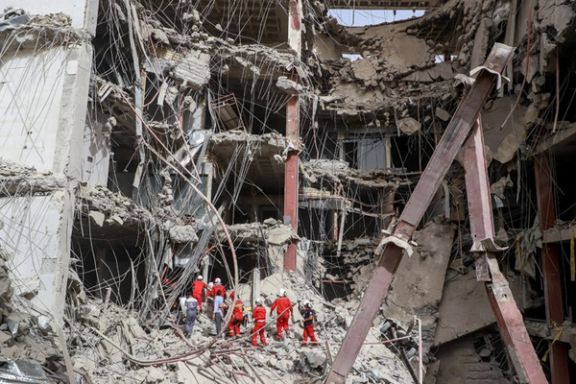 وزیر کشور: ممکن است هنوز چند نفر زیر آوار متروپل آبادان باشند