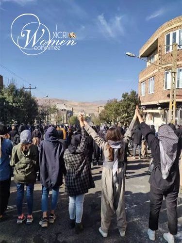 Anti-regime protests in the city of Javanroud (Javanrud) 