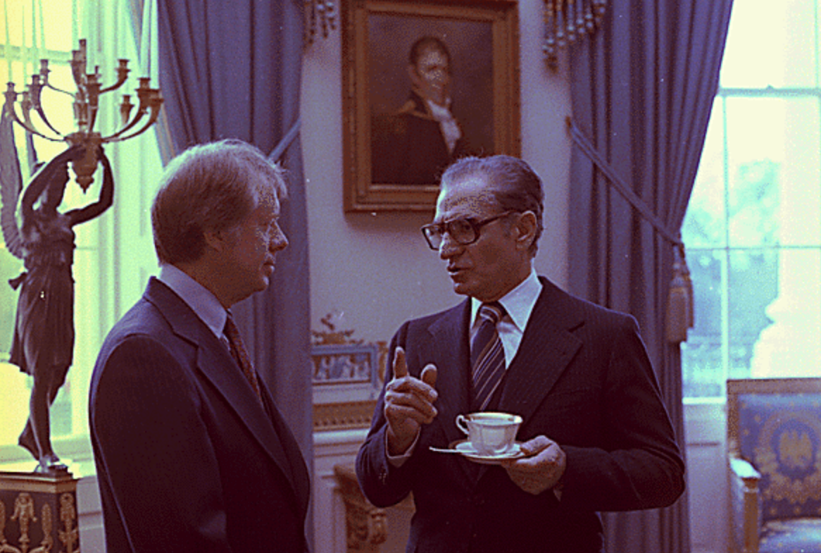 Jimmy Carter and the Shah of Iran, November 15, 1977