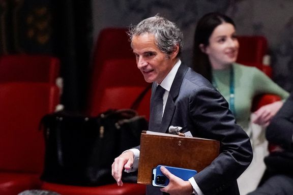 IAEA's Rafael Grossi at the UN headquarters in New York on Oct. 27, 2022