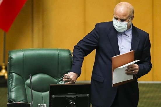 محمدباقر قالیباف با ۳۶ رای کمتر نسبت به دور قبل، مجددا به عنوان رییس مجلس ابقا شد