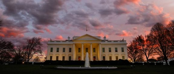 A view of the White House in Washington, US, January 26, 2024